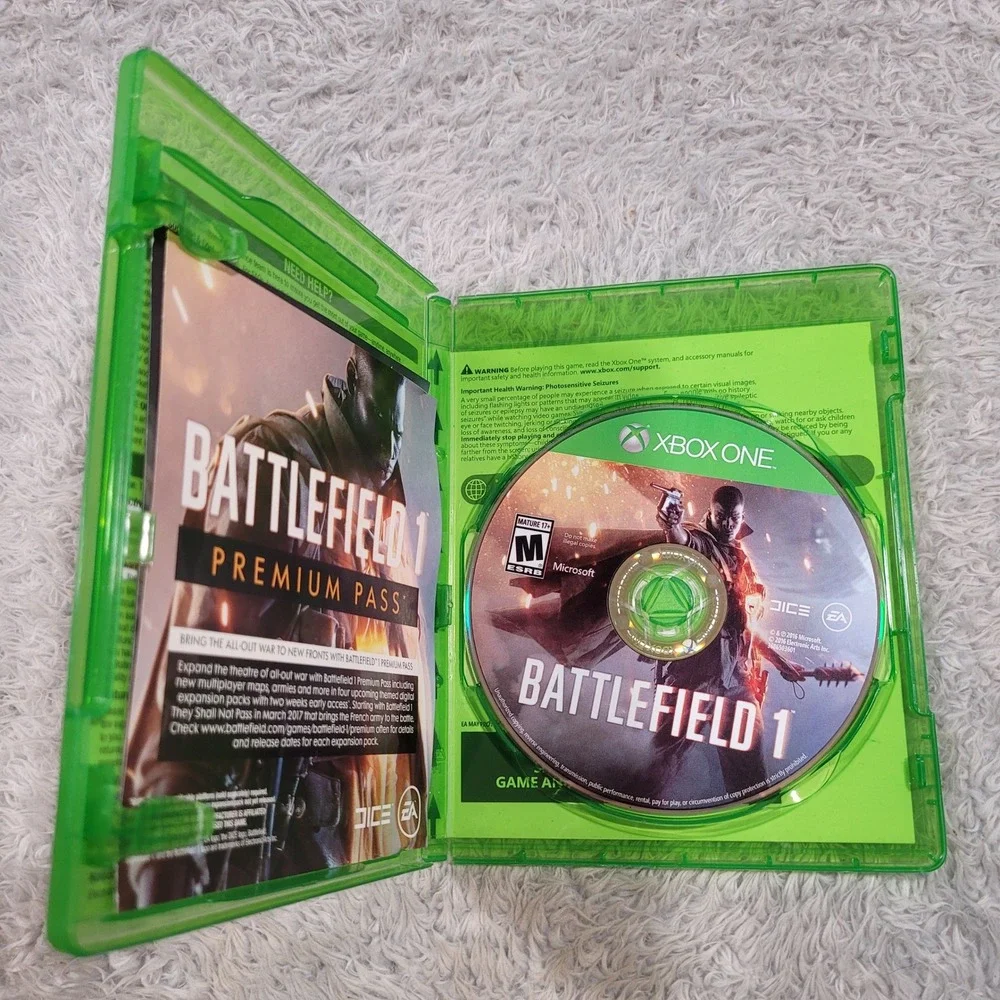 Battlefield 1 (Xbox One, 2016) Video Game